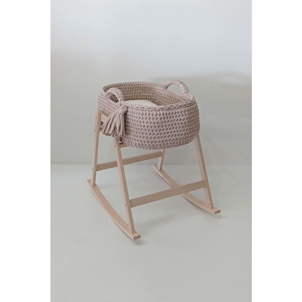 Babycom 40x70 CM Standlı Örgü Bej Puset Beşik Bebek Oyun Parkı & Beşikleri Fiyatı