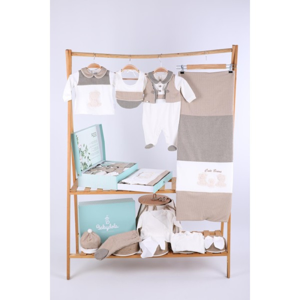 Babydola 10'lu Hastane Çıkışı 3-6 ay %100 Pamuk Zıbın Seti Lüks Erkek Bebek Takım Yenidoğan Kutulu Hoşgeldin Bebek Hediyesi 13664 Bebek Hastane Çıkışı Fiyatı