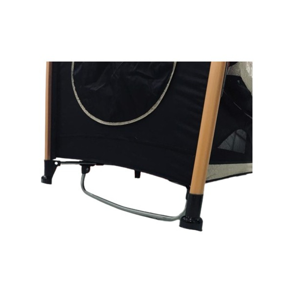 Babydoor 2053 Playgo Oyun Parkı 70X110 cm Bebek Beşik - Siyah Park Yatak / Oyun Parkı Fiyatı