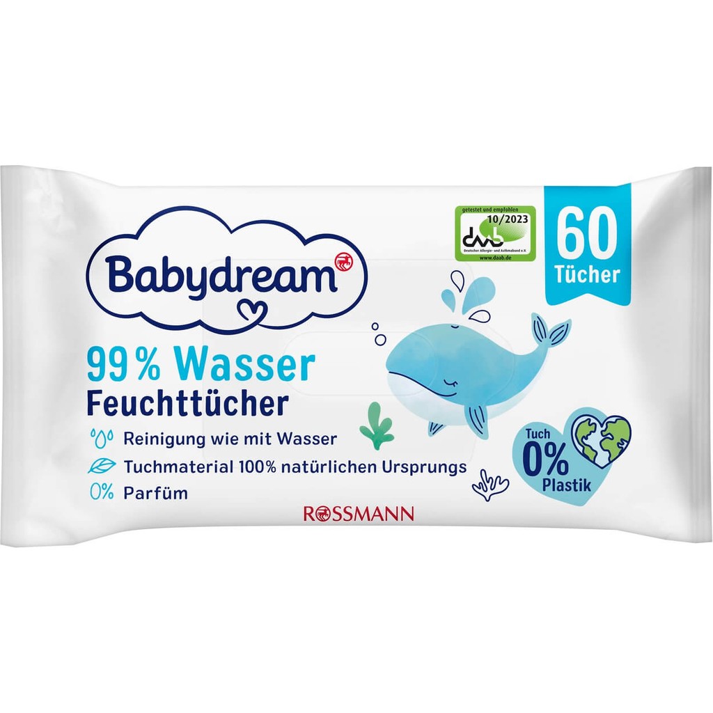 Babydream Islak Mendil 3X60'LI %99 Su Bebek Mendil-Islak Mendil Fiyatı