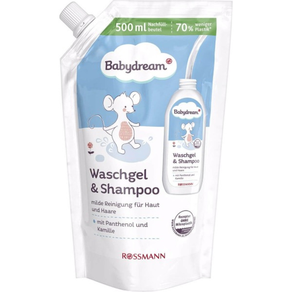 Babydream Yedek Saç ve Vücut Şampuanı Papatyalı 500 ml Bebek Şampuanı Fiyatı