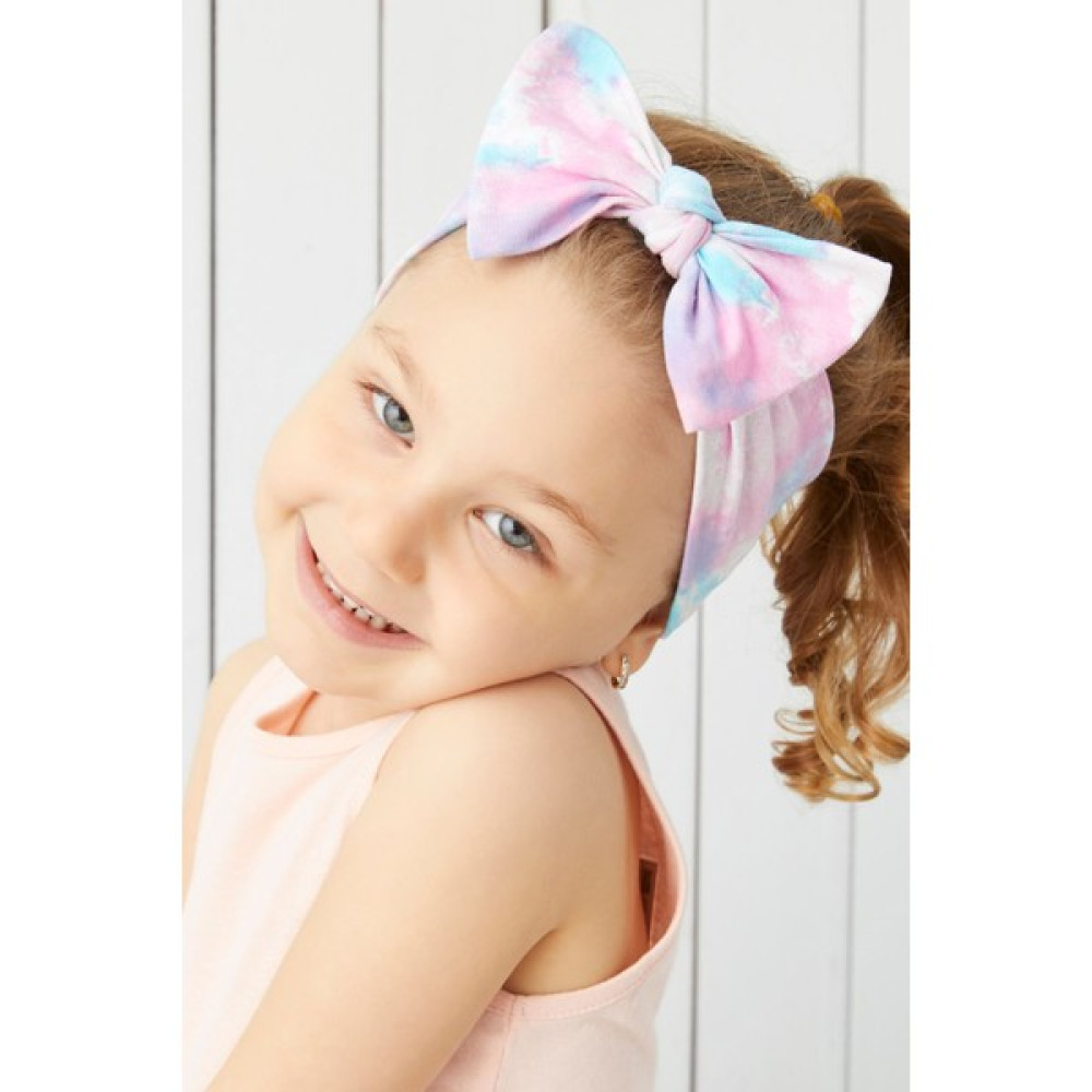 Babygiz Batik Aqua El Yapımı Yumuşak Fiyonk Bağlamalı Doğal Pamuklu Penye Bebek Çocuk Kız Bandana Best Of Serisi Toka, Taç & Saç Bandı Fiyatı