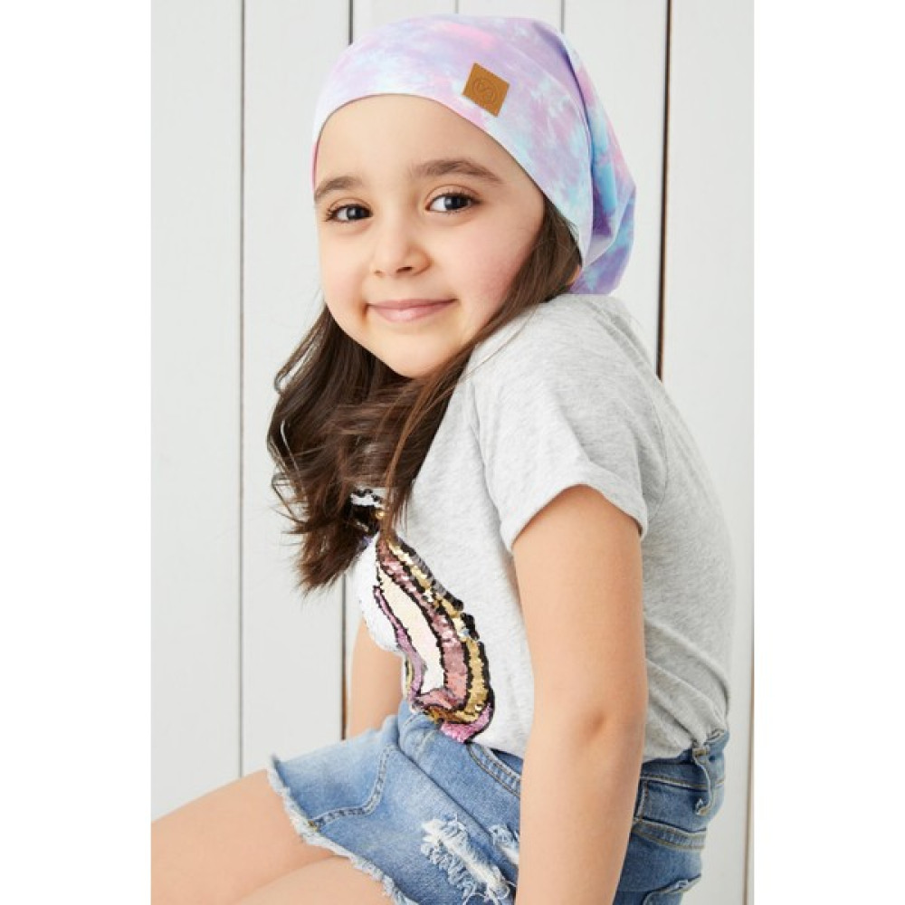 Babygiz Kız Çocuk Batik Aqua İp 4 Mevsim Şapka Bere Buff Yumuşak Penye Çocuk Kulaklığı Fiyatı