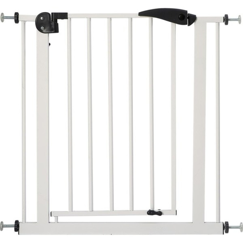 Babygo Güvenlik Kapısı Tekstüre Beyaz 76-80CM Otomatik Kapanan Bebek Güvenlik Kapısı Bebek Güvenlik Kapısı Fiyatı