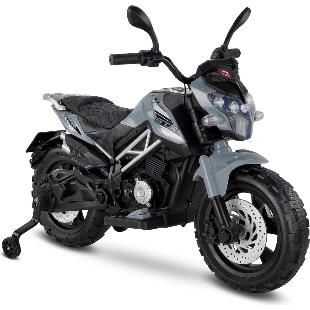 Babyhope 447 Motocross Akülü Motor Çocuk Motoru 12V Gri Diğer Fiyatı