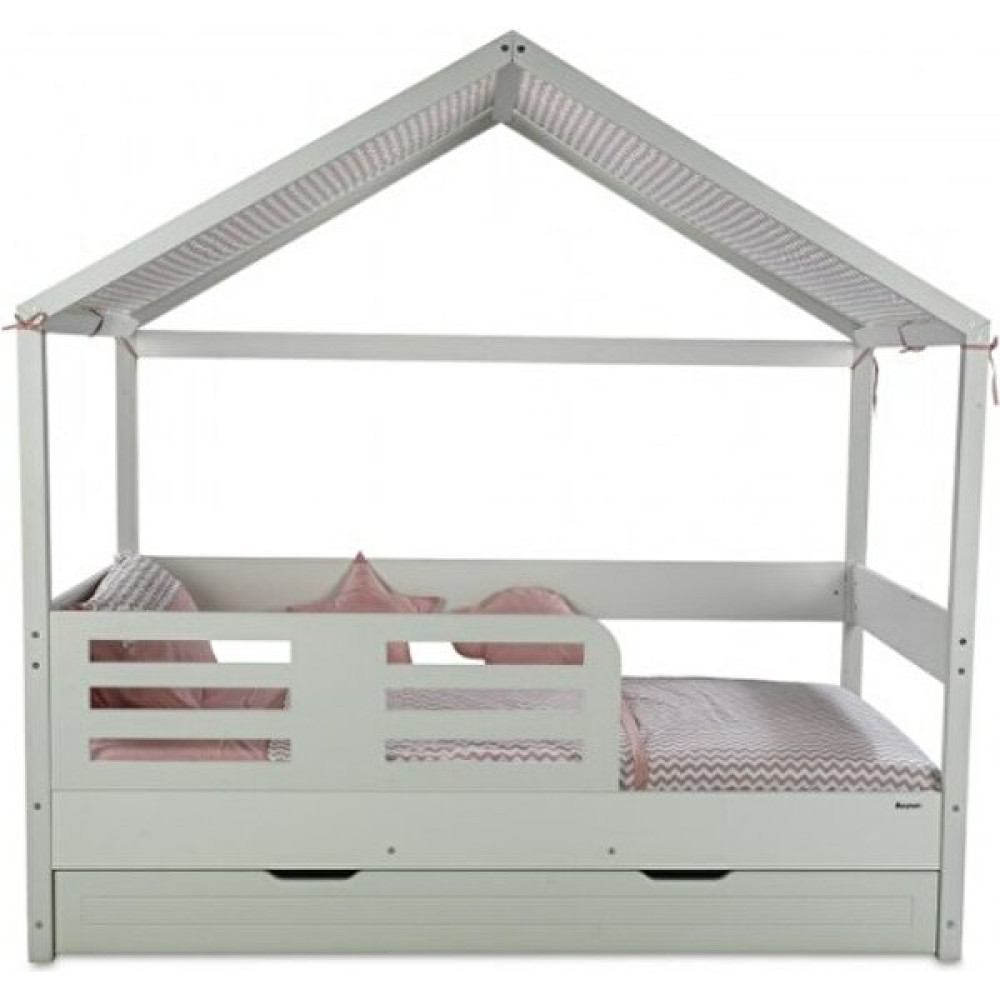 Babyhope 976-58 Santana Montessorri - Beyaz Bebek Beşiği Montesori Park Yatak / Oyun Parkı Fiyatı