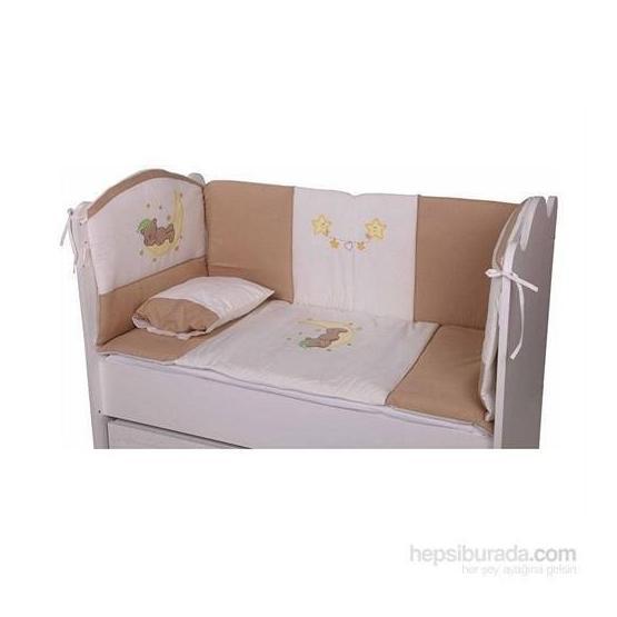 Babyhope Ayüstünde Ayı 70x130 cm Kahverengi Bebek Uyku Seti