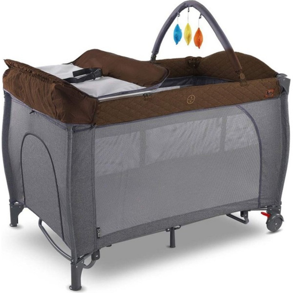 Babyhope Dora Oyun Parkı 70X110 cm Kahverengi Park Yatak / Oyun Parkı Fiyatı