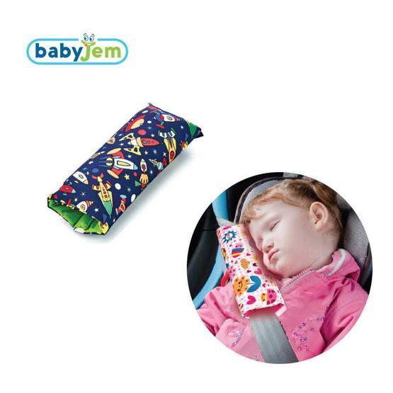 Babyjem Boyun Koruyucu Beyaz Çocuk Emniyet Kemeri
