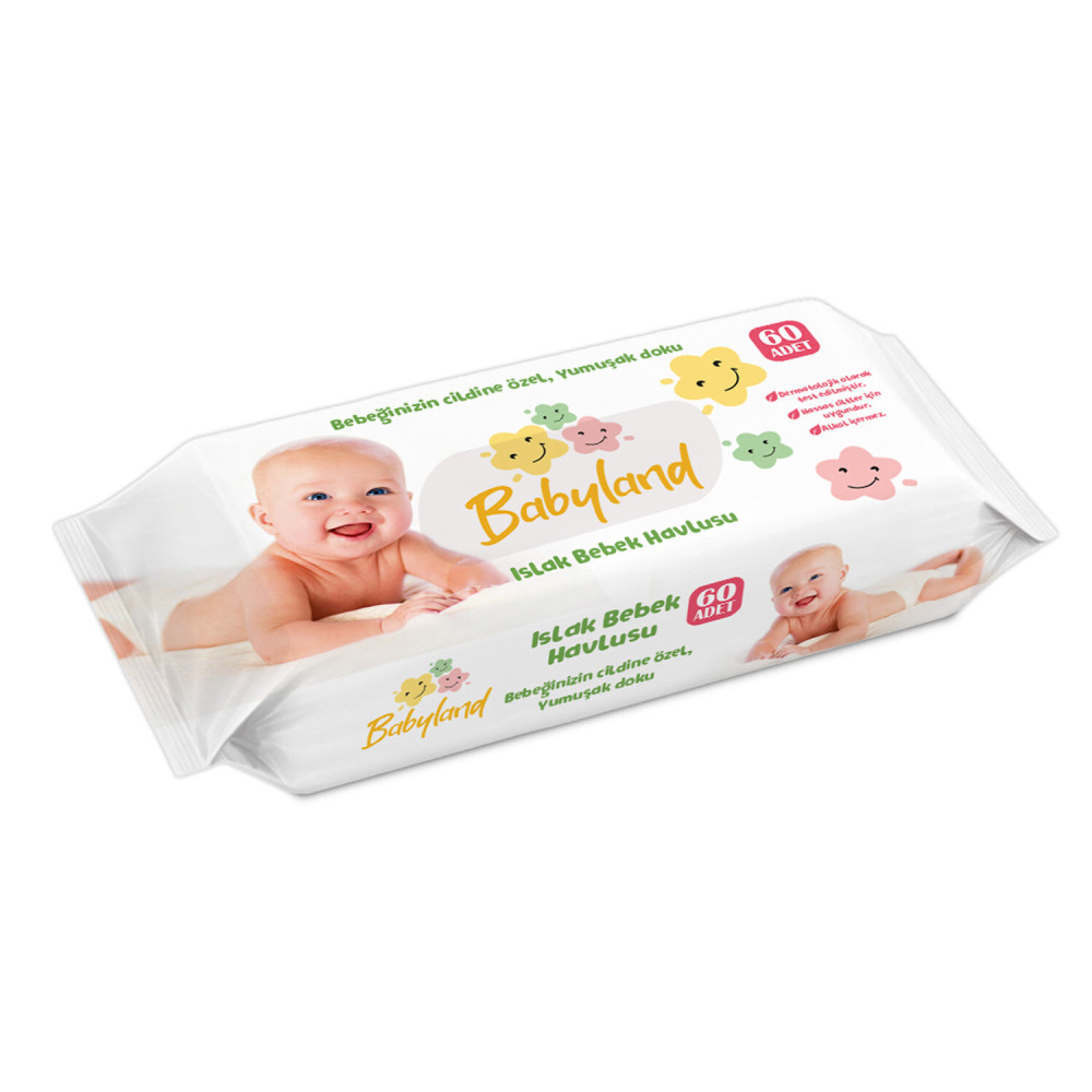 Babyland Islak Bebek Mendili 60'lı Islak Mendil Fiyatı