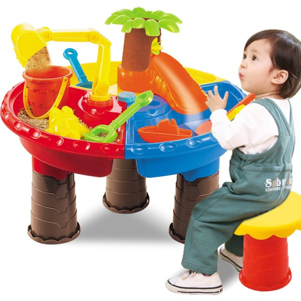 Babylondy 14 Parçalı Su ve Kum Oyun Aktivite Masası Eğitici Öğretici Oyuncak Bebek Oyuncakları Fiyatı