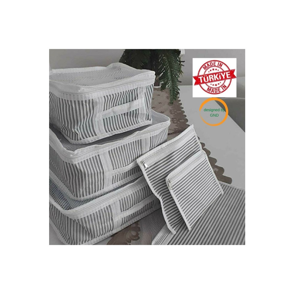 BabyLondy Bavul Seyahat Çantası Çanta Içi Düzenleyici Organizer 6 Lı Set Eşya Saklama / Düzenleme Fiyatı