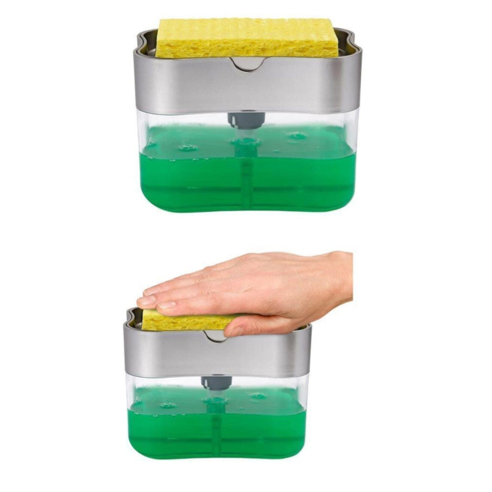 BabyLondy Sıvı Sabunluk Pompalı Sünger Hazneli Sıvı Sabun Dispenseri 385ml Sabunluk Fiyatı