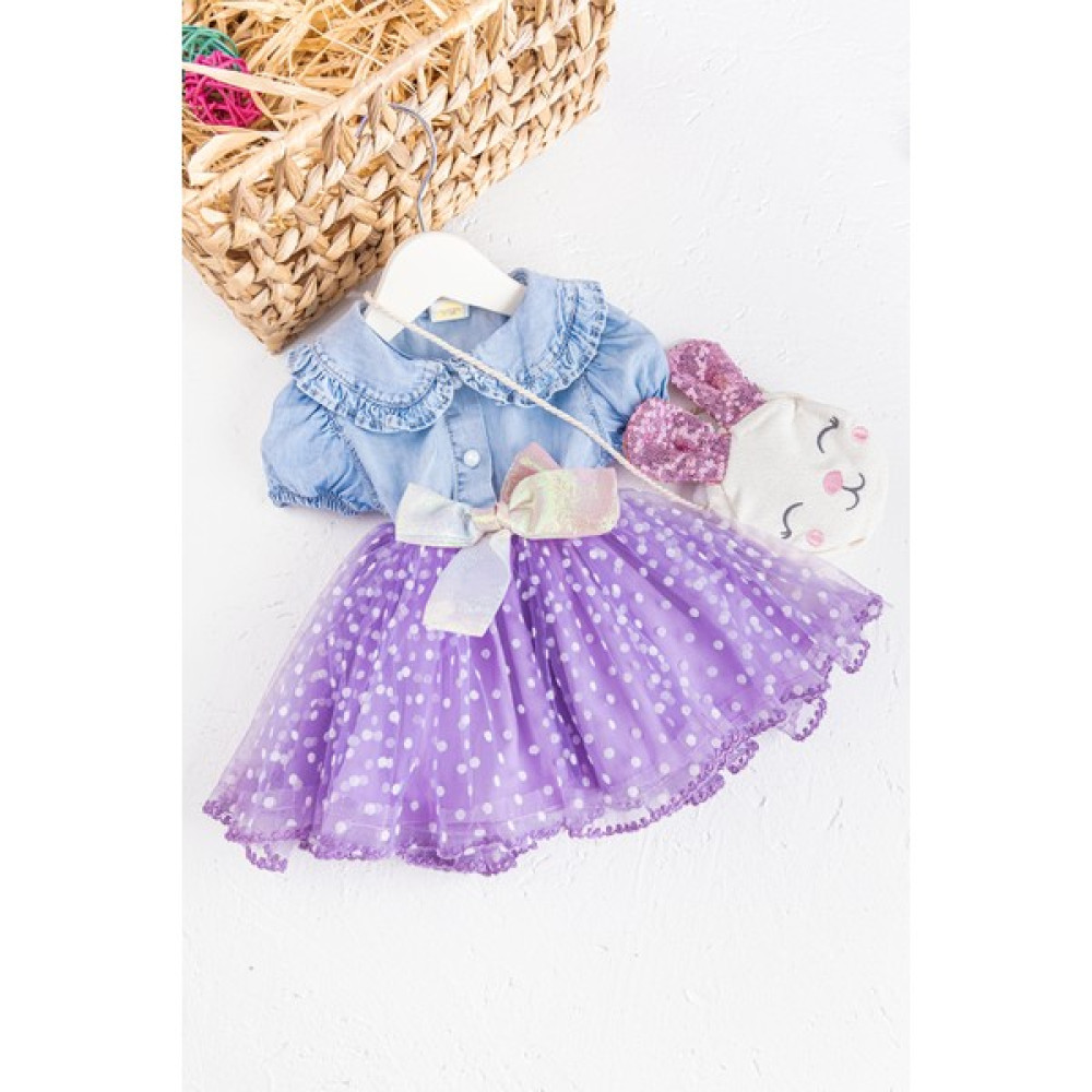 Babymod Puantiyeli Tüllü Yazlık Kız Bebek Elbise Bebek Elbisesi Fiyatı