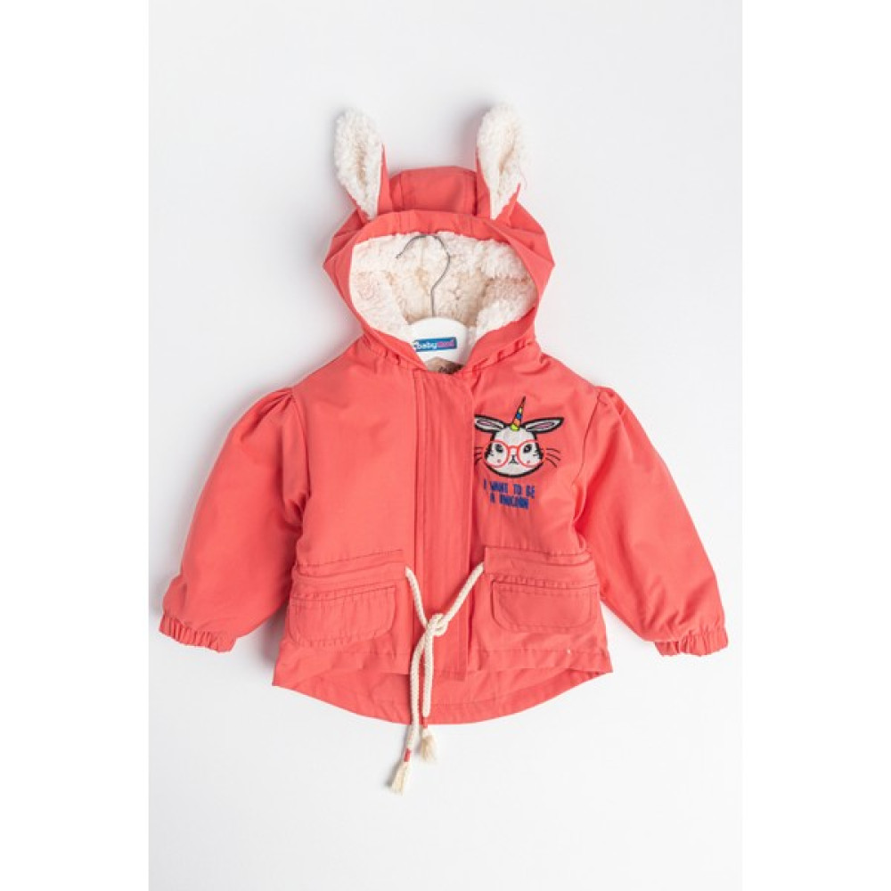 Babymod Unicorn Işlemeli Içi Peluş Kız Bebek Mont Bebek Montu Fiyatı
