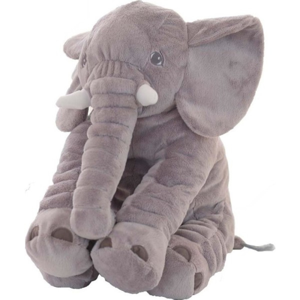 Babymoda Uyku Arkadaşım Polar Uyku Fili 65 cm - Gri Bebek Oyuncakları Fiyatı