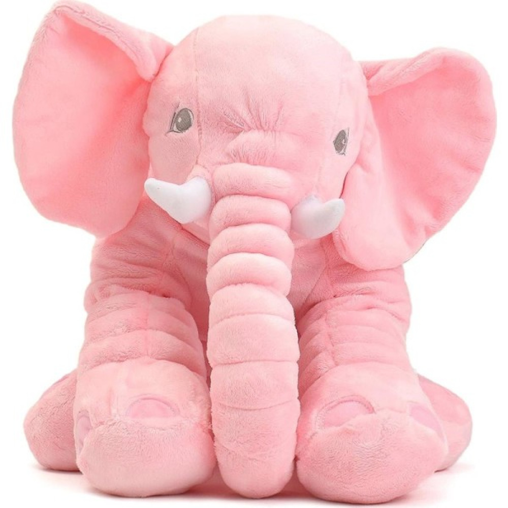 Babymoda Uyku Arkadaşım Polar Uyku Fili 65 cm - Pembe Bebek Oyuncakları Fiyatı