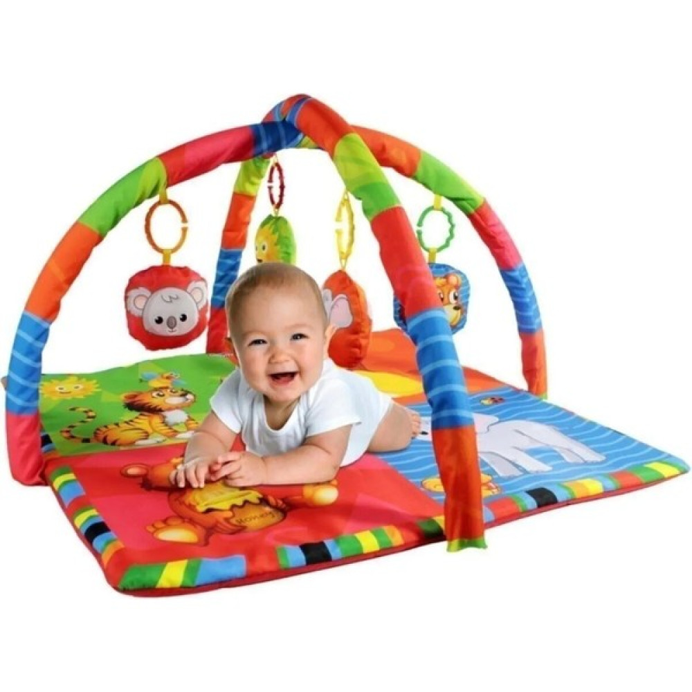 Babymol Oyuncaklı Oyun Minderi - 75 x 75 cm - Renkli Oyuncak Fiyatı