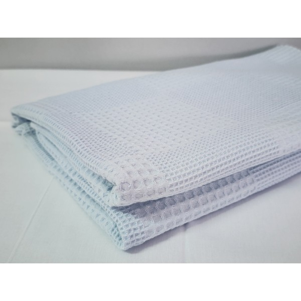 Babynest Dünyası Waffle Pike Bebek Battaniyesi Organik Pamuk 110X100 Ebatında - 100 x 110 cm - Mavi Bebek Battaniyesi Fiyatı