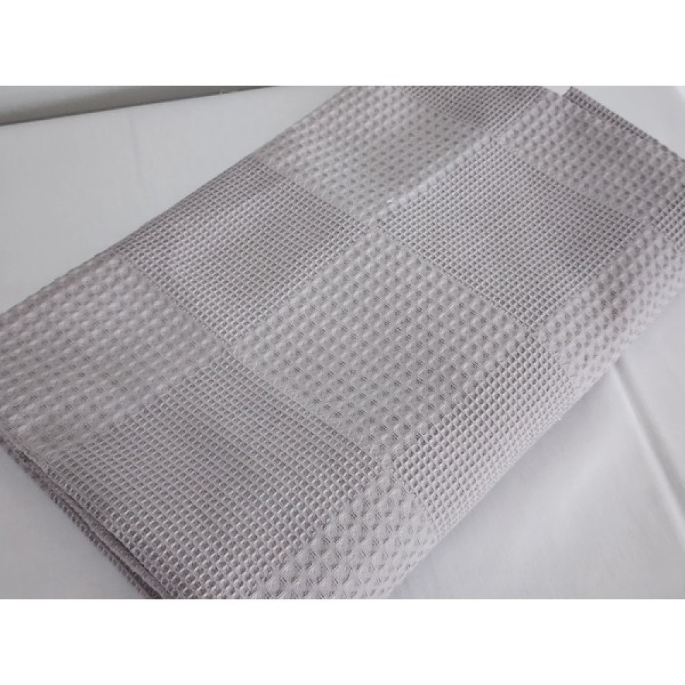 Babynest Dünyası Waffle Pike Bebek Battaniyesi Organik Pamuk 70X90 Ebatında Tek Kat - 70 x 90 cm - Gri Bebek Battaniyesi Fiyatı