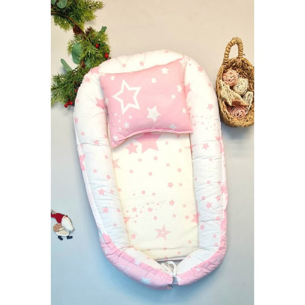 Babynest Yastıklı Çok Amaçlı Anne Yanı Minder Alt Açma Pembe Bebek Yatak Park Yatak / Oyun Parkı Fiyatı