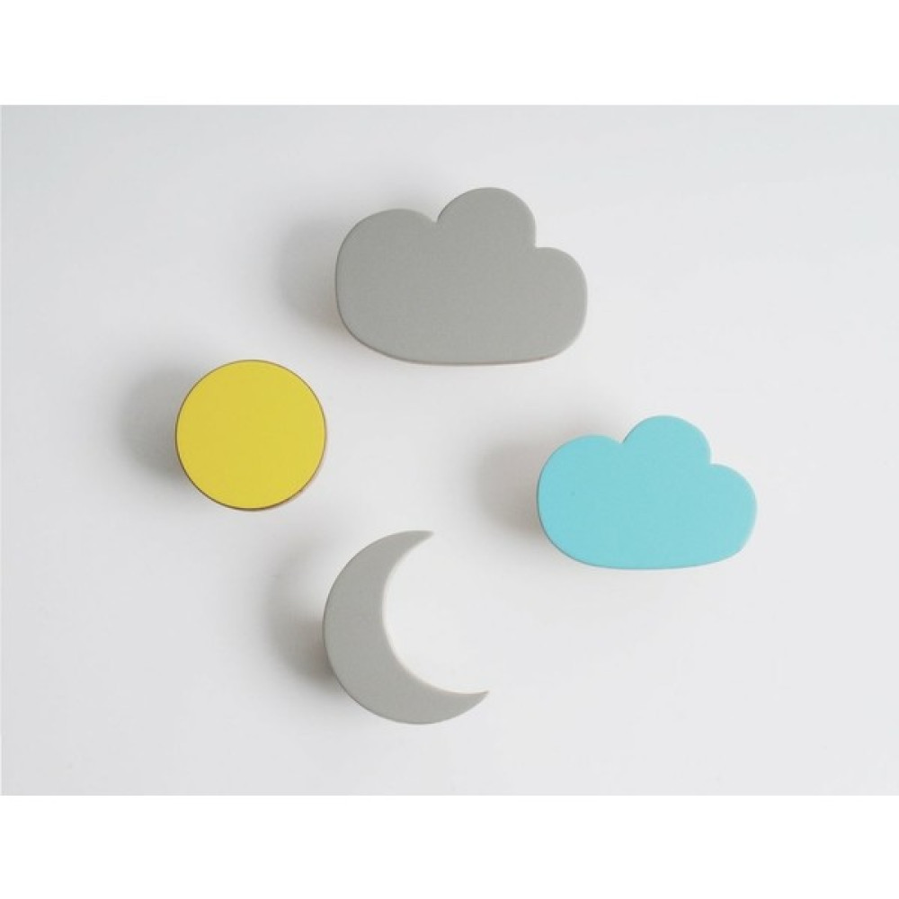 Babyroomstore Ahşap Dekoratif Askı Duvar Askısı 4'lü Set Bebek Odası Tekstili Fiyatı