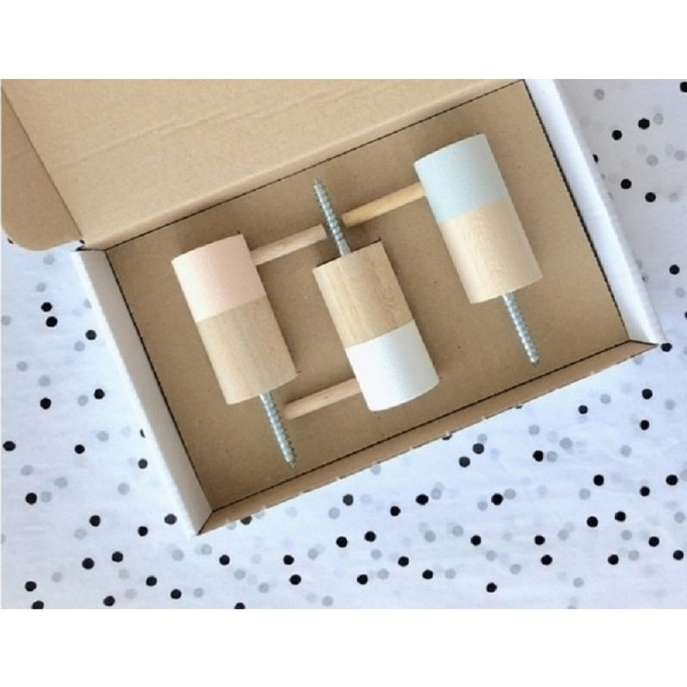 Babyroomstore Ahşap Duvar Askısı Dekoratif Duvar Kancası 3lü Set Oto Boyaları Fiyatı