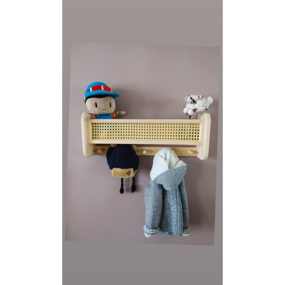 Babyroomstore Hazeranlı Ahşap Askılık Raf Bebek Odası Tekstili Fiyatı