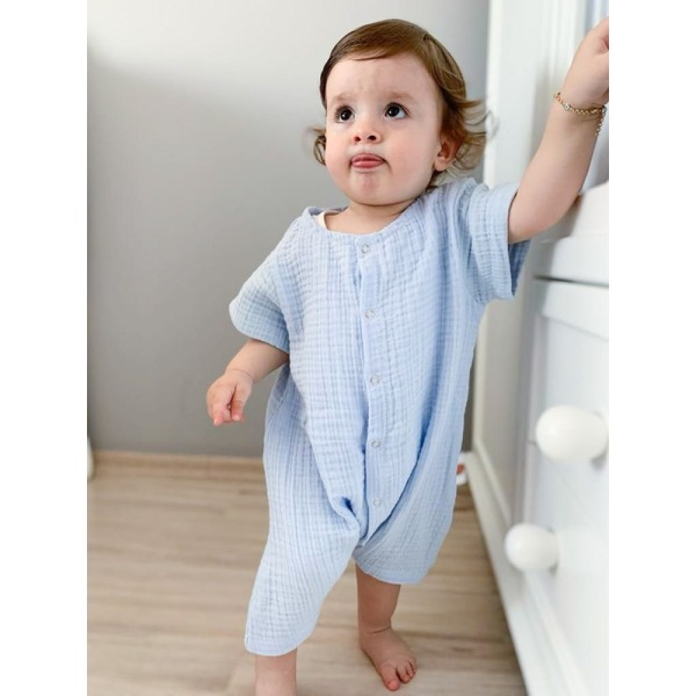 Babys Field Pamuklu 4 Katlı Bambu Müslin Tulum Bebek Tulumu Fiyatı
