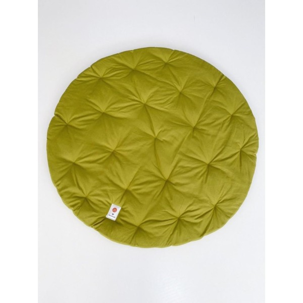 Babys Field Yuvarlak Oyun Halısı - 90 x 90 cm - Yağ Yeşili Oyuncak Fiyatı