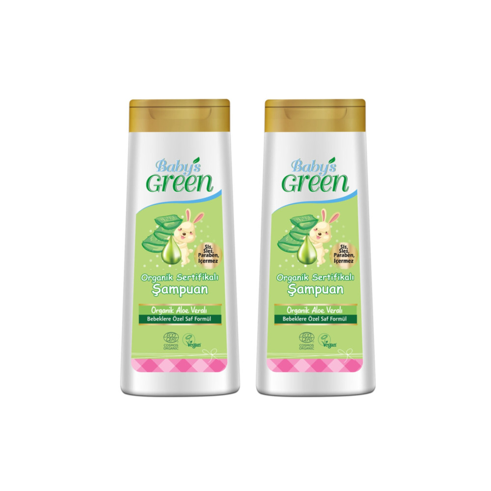 Babys Green 2li Organik Aloe Veralı Bebek Saç Ve Vücut Şampuanı Seti Bebek Şampuanı Fiyatı