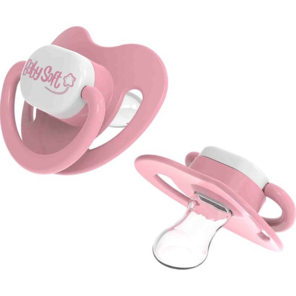 BabySoft Damak Uçlu Pembe Emzik 6 - 18 Ay Emzik Fiyatı