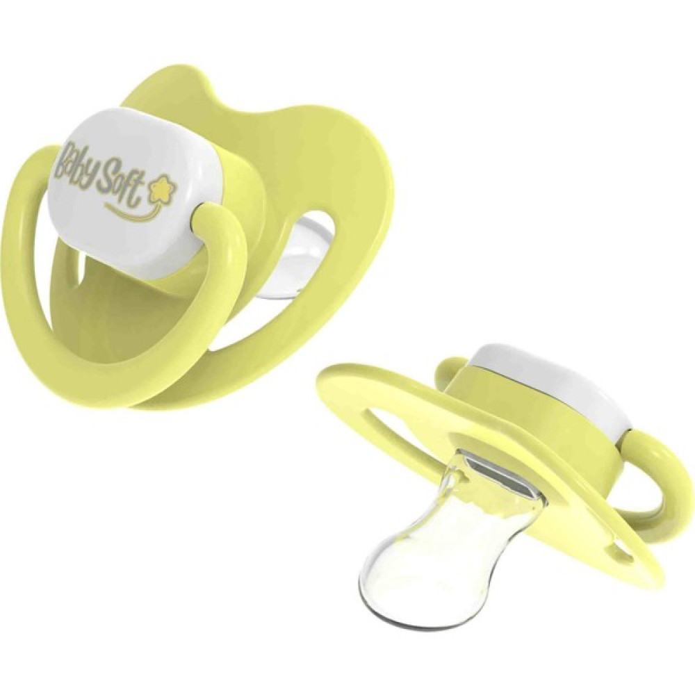 BabySoft Damak Uçlu Sarı Emzik 6 - 18 Ay Emzik Fiyatı