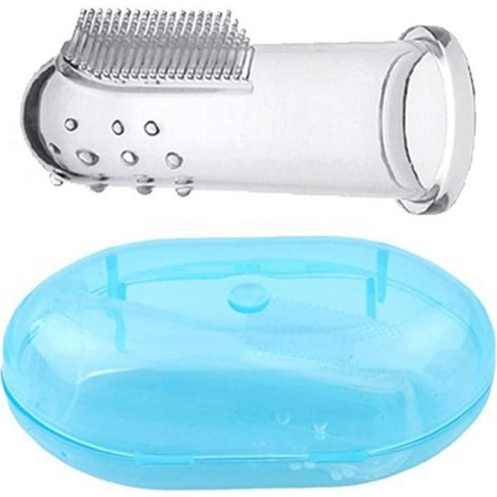 Babyst Parmak Bebek Diş Kaşıyıcı Diş Fırçası - Mavi Bebek Oyuncakları Fiyatı
