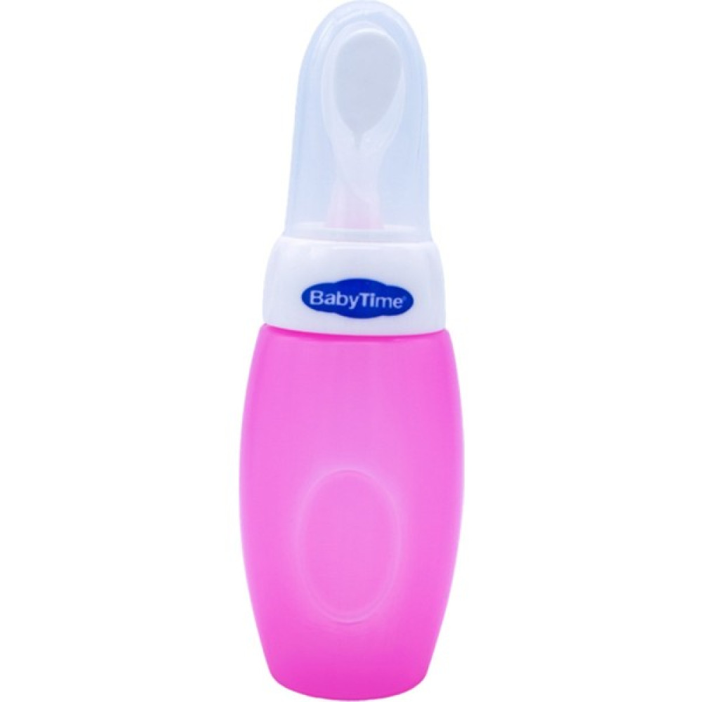 Babytime 086 Pp (Plastik) Kaşıklı Biberon 225 ml - Pembe - 255 ml Biberon Fiyatı
