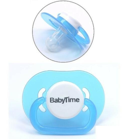 BabyTime 18+ Ay Silikon Kiraz Uçlu Akide Gövdeli Emzik Mavi Emzik Fiyatı