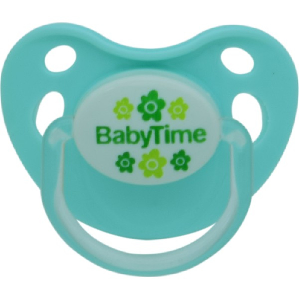 BabyTime BT128 Silikon Damaklı Koruyucu Kapaklı Mat Gövdeli Emzik No 1 - Yeşil - 0 - 6 Ay Oto Boyaları Fiyatı