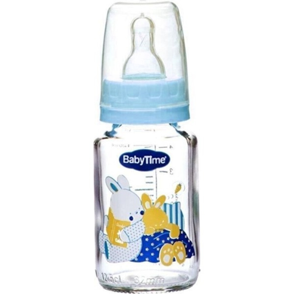 Babytime Cam Biberon 125 Ml. Mavi - 125 ml Biberon Fiyatı