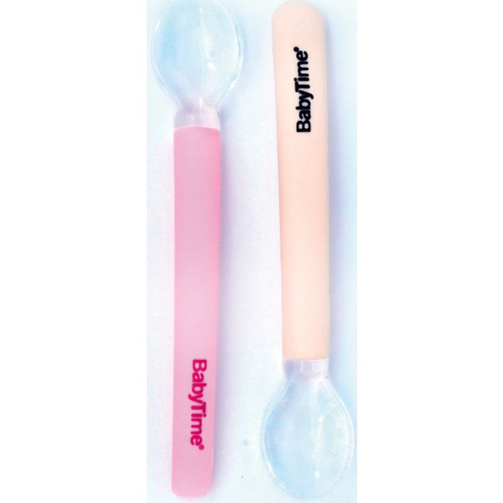 Babytime Silikon Kaşık (2li) Pembe-Krem Oto Boyaları Fiyatı