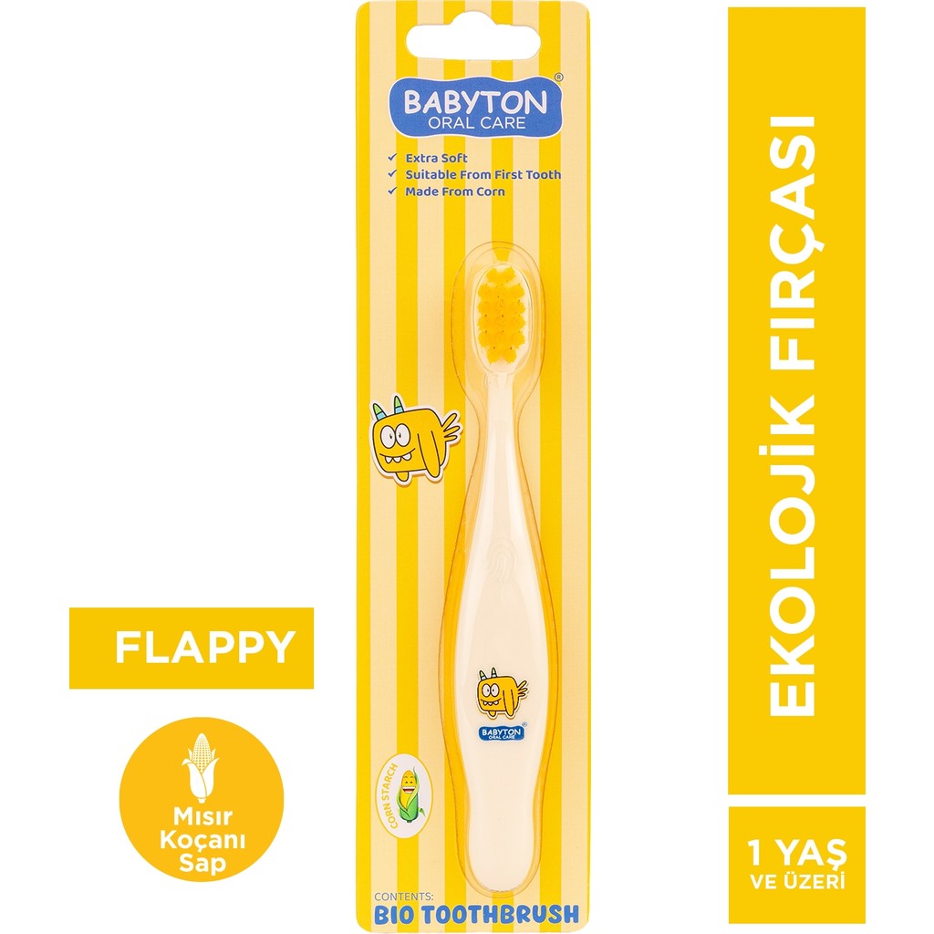 Babyton Ekolojik Diş Fırçası Flappy Diğer Fiyatı