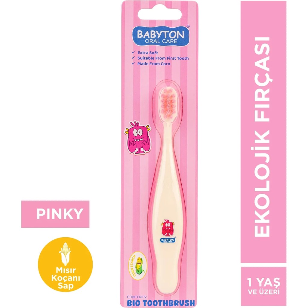 Babyton Ekolojik Diş Fırçası Pinky Diğer Fiyatı