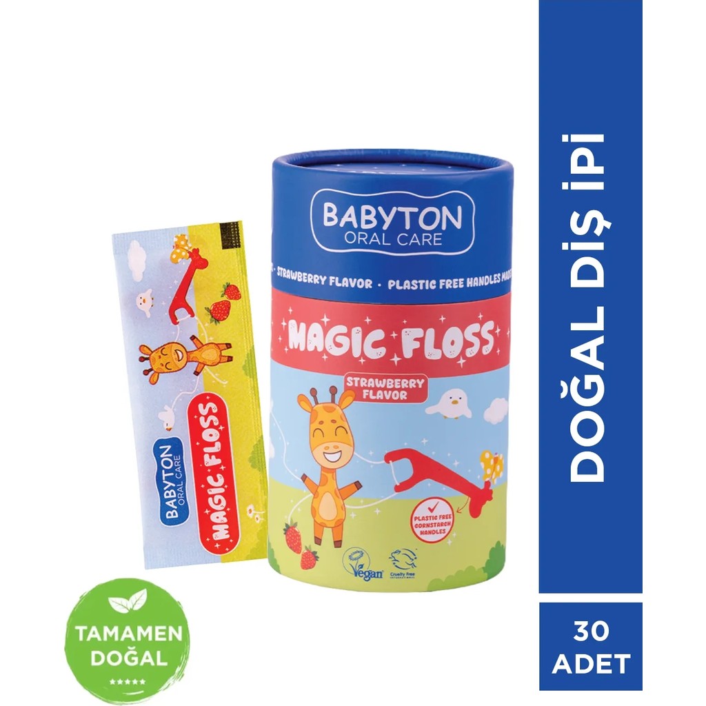 Babyton Magic Floss Çocuklara Özel Hassas Diş İpi - Mat Diğer Fiyatı