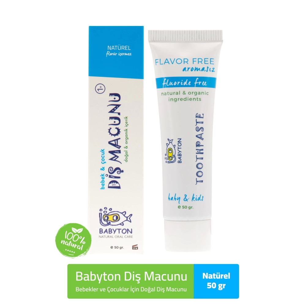 BABYTON Organik Diş Macunu Naturel Bebek Diş Macunu Fiyatı