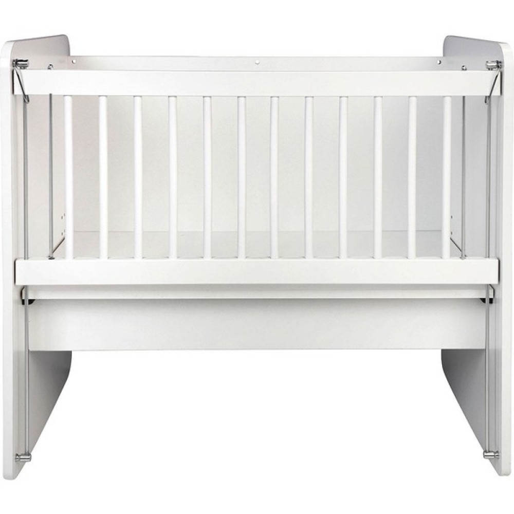 Babywhen Pratik Sallanır Anne Yanı Ahşap Beşik 60x120 cm - 60 x 120 cm - Beyaz Beşik Fiyatı