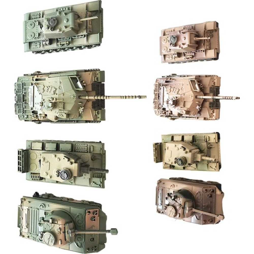 Bacca 8 Adet 1/72 Tank Modeli Diy Montaj Tank Oyuncağını Kızlar Için Doğum Günü Hediyesi (Yurt Dışından) Oyuncak Araç Fiyatı