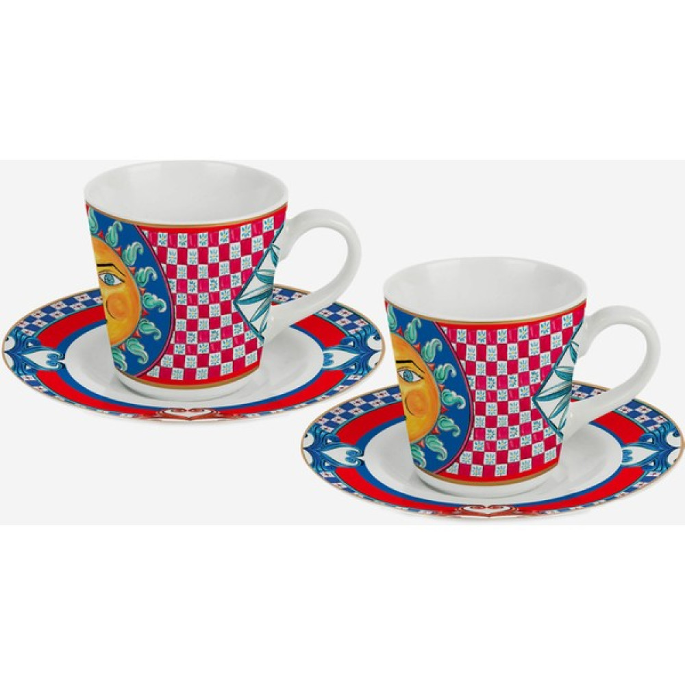 Baci Milano Kırmızı Porselen Kahve Fincan Takımı 70 ml Fincan / Bardak / Kahve Takımı Fiyatı