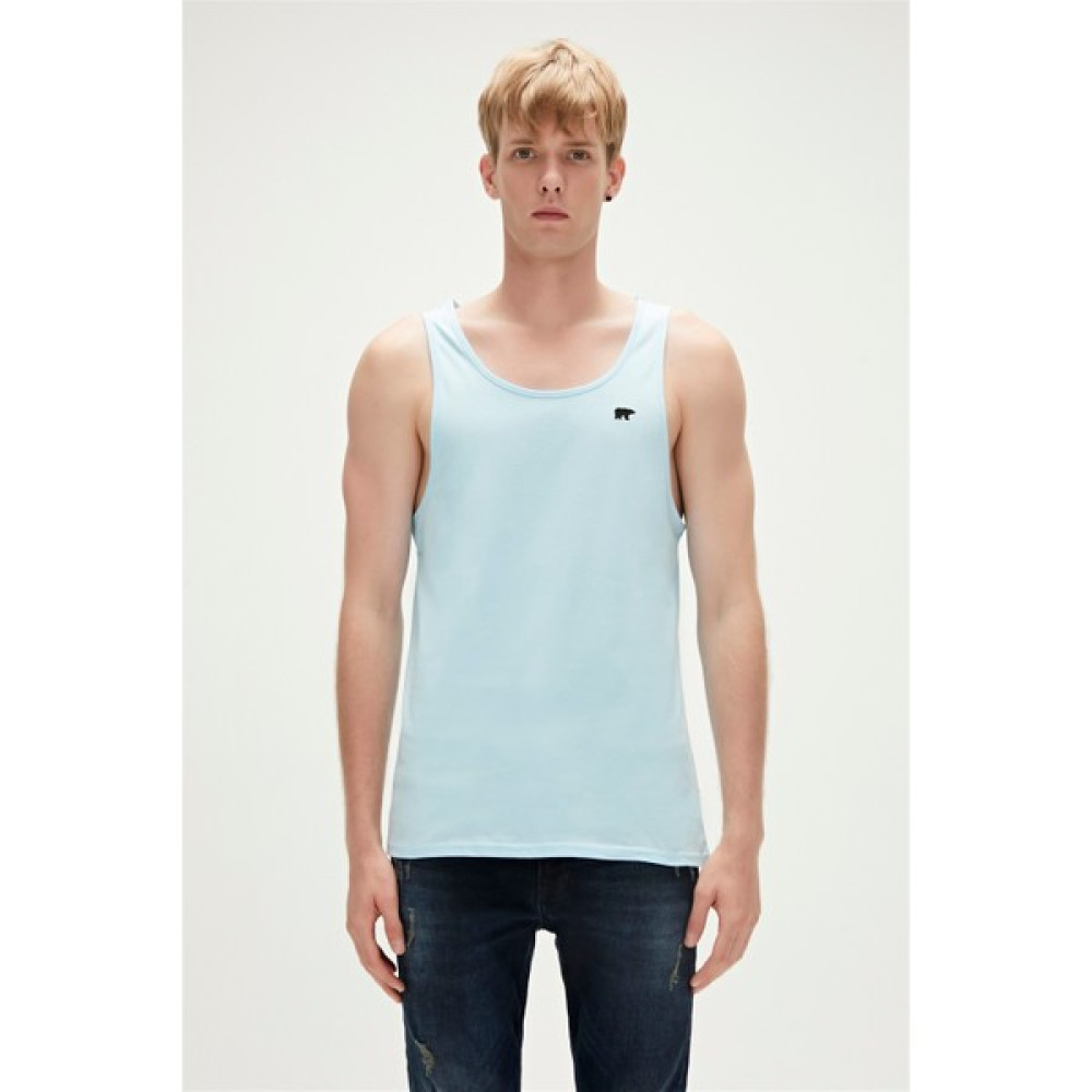 Bad Bear Brody Tank-Top Sky Blue Erkek T-shirt Fiyatı