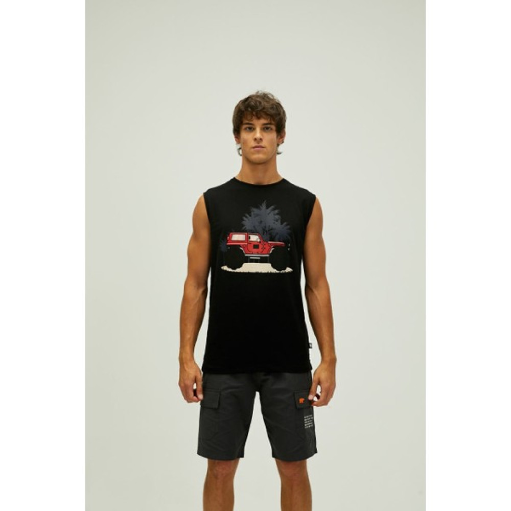Bad Bear Erkek Days Off Atlet-Siyah 22.01.23.003 S - Siyah Erkek T-shirt Fiyatı