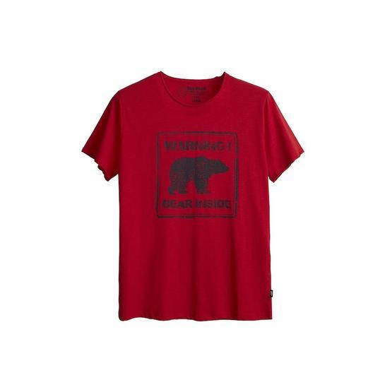Bad Bear Erkek Parlak Kırmızı TişörtXl