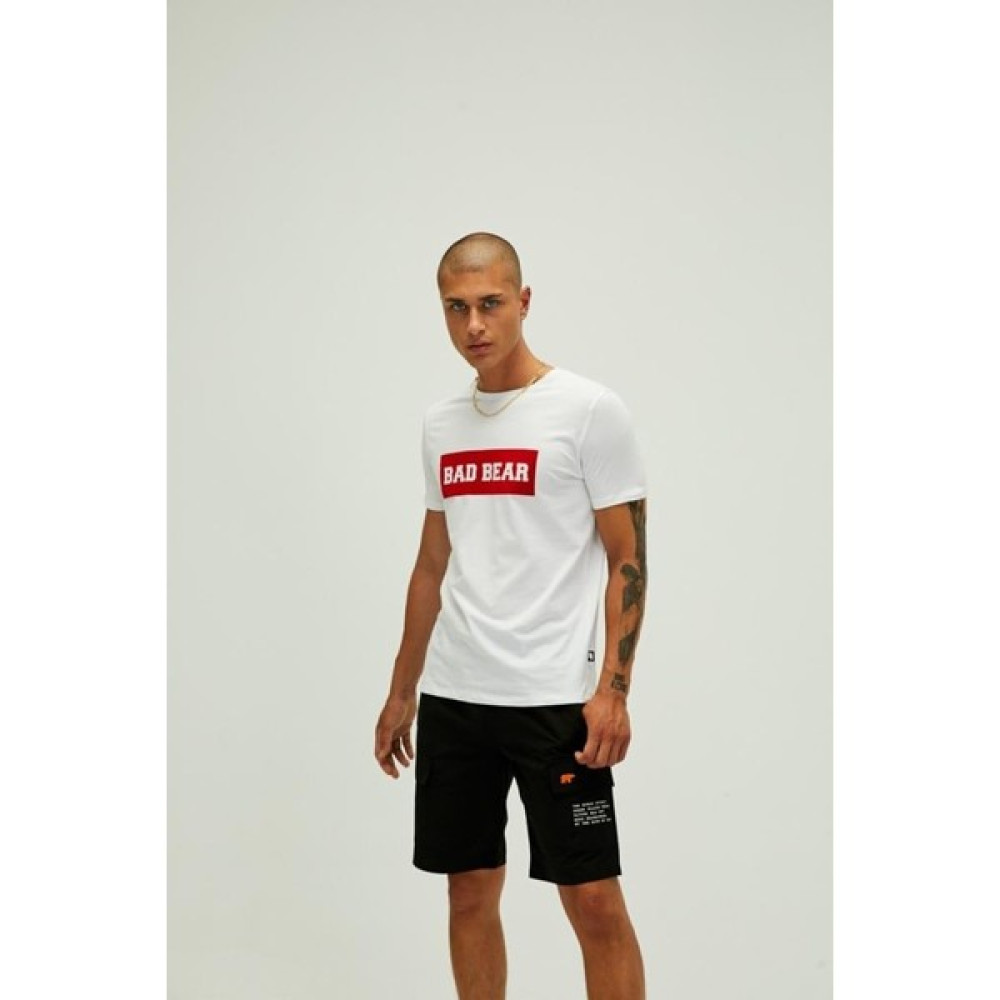 Bad Bear Flog T-Shirt Off-White Yuvarlak Yaka Erkek T-Shirt Erkek T-shirt Fiyatı
